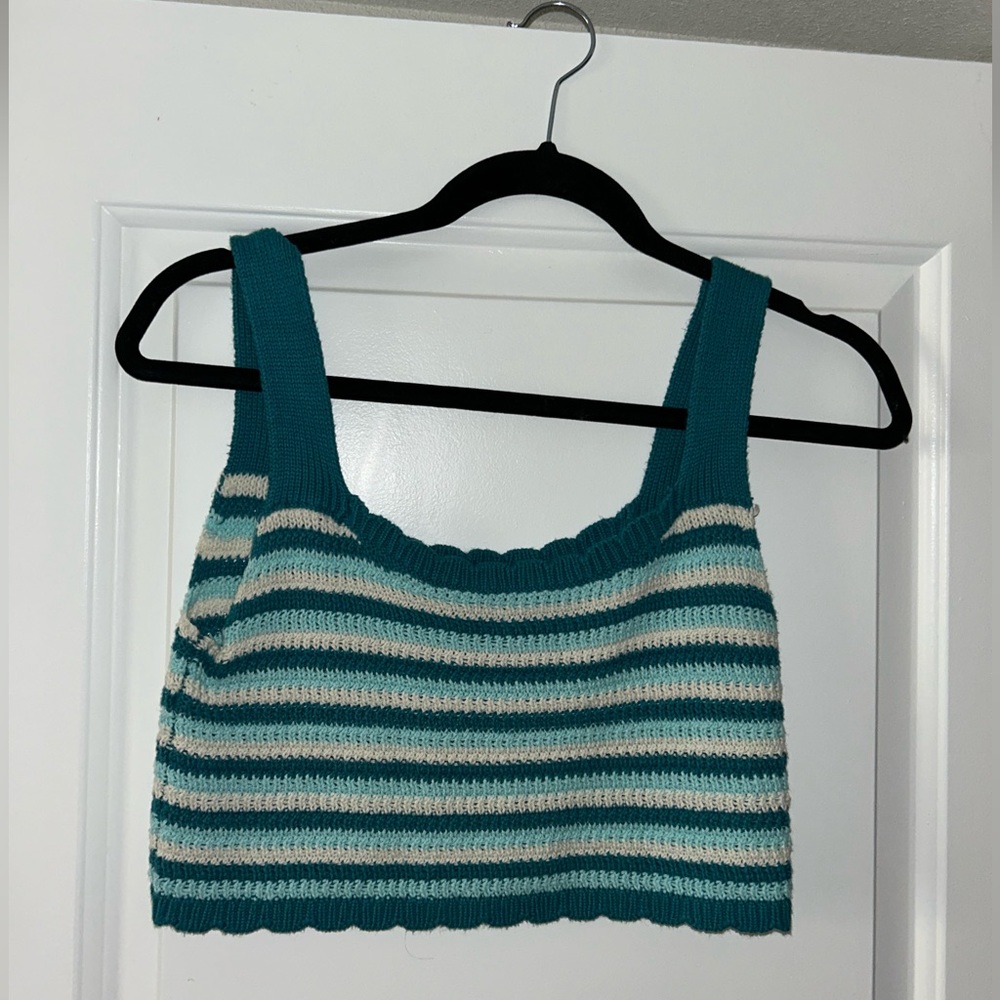 Crochet crop top